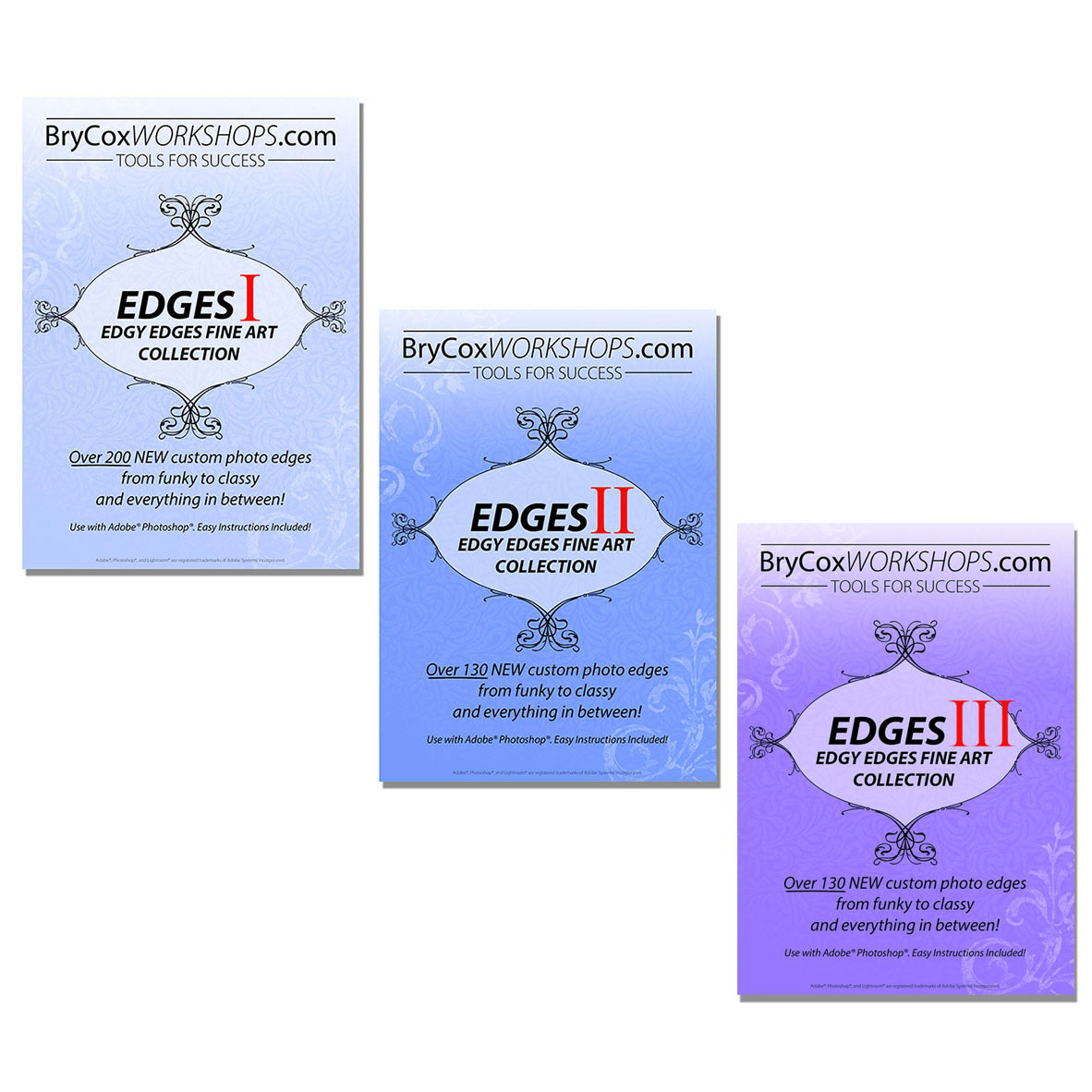 Edgy Edges Volumes 1, 2, & 3 Bundle